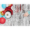 Picture of BACK DROP CURTAIN SILVER 100 X 200CM